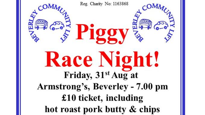 Piggy Race Night!